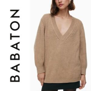 Aritzia Babaton Roger 100% Wool Sweater
